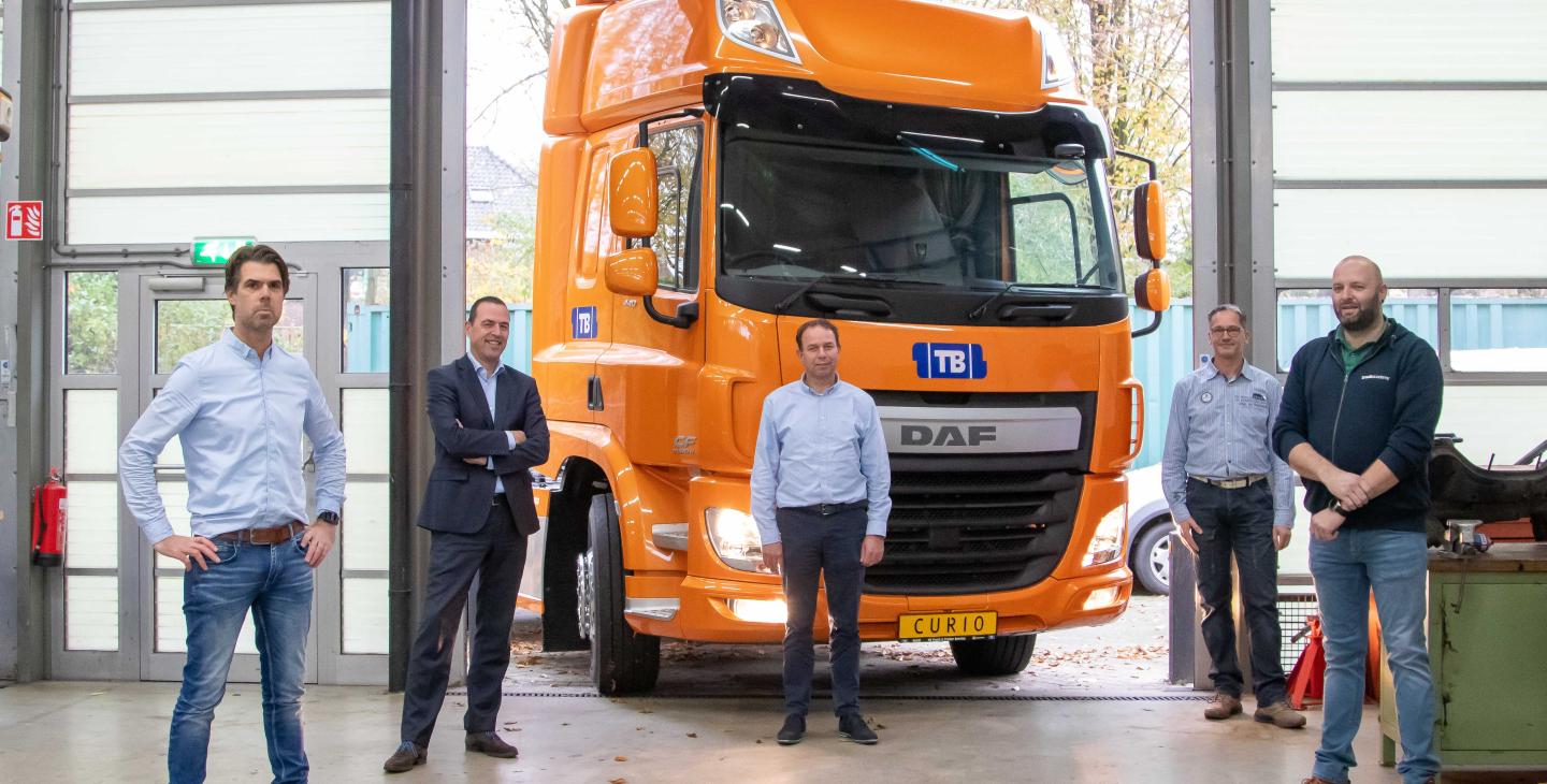 TTS levert nieuwe truck voor Curio